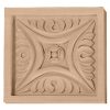 5-1/8"W x 5-1/8"H x 3/4"D Large Middlesbrough Rosette