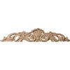 12-1/4"W x 3-1/4"H x 5/8"D Small Farmingdale Center with Scrolls