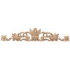 12"W x 3-1/2"H x 5/8"D Small Marseille Center with Scrolls