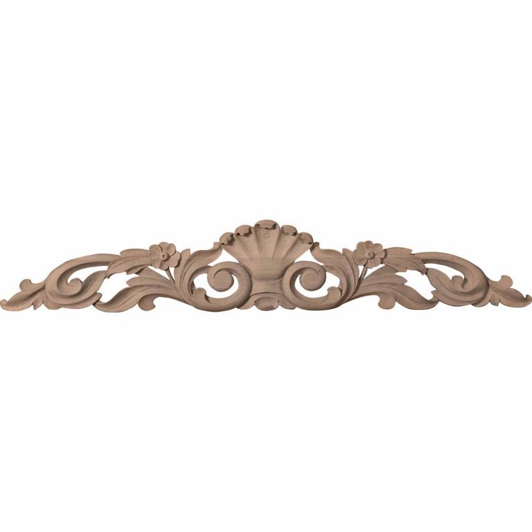 36-1/2"W x 6-1/4"H x 1"D Large Farmingdale Center with Scrolls