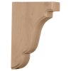 1-3/4"W x 5"D x 7-1/2"H Bedford Wood Bracket