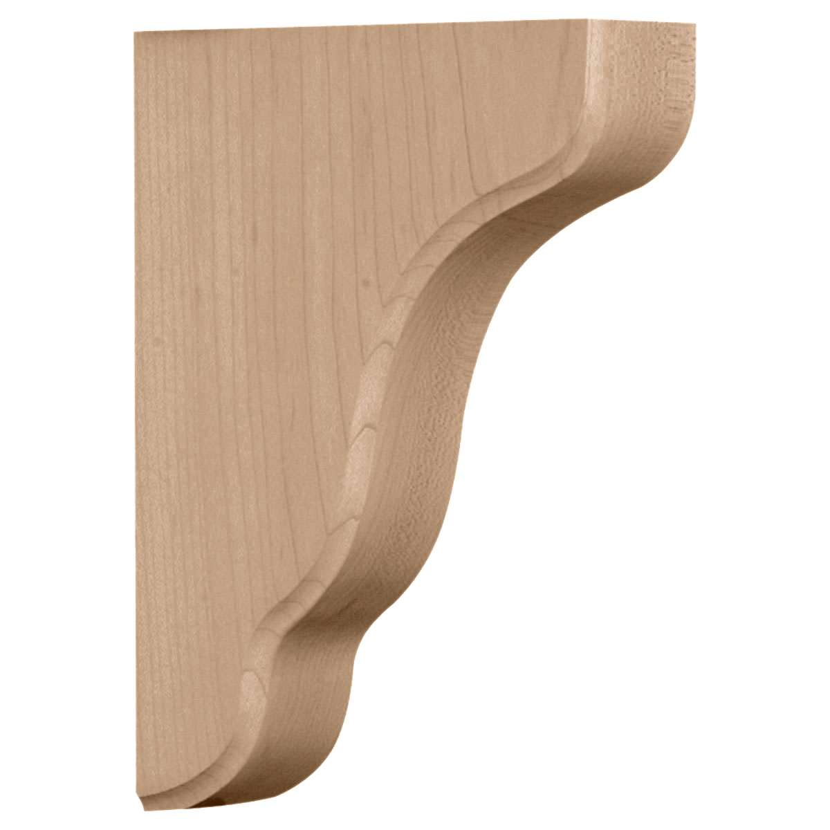 1-3/4"W x 5-1/4"D x 7-1/2"H Plymouth Wood Bracket