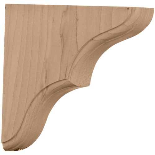 1-3/4"W x 5-1/2"D x 5-1/2"H Stratford Wood Bracket