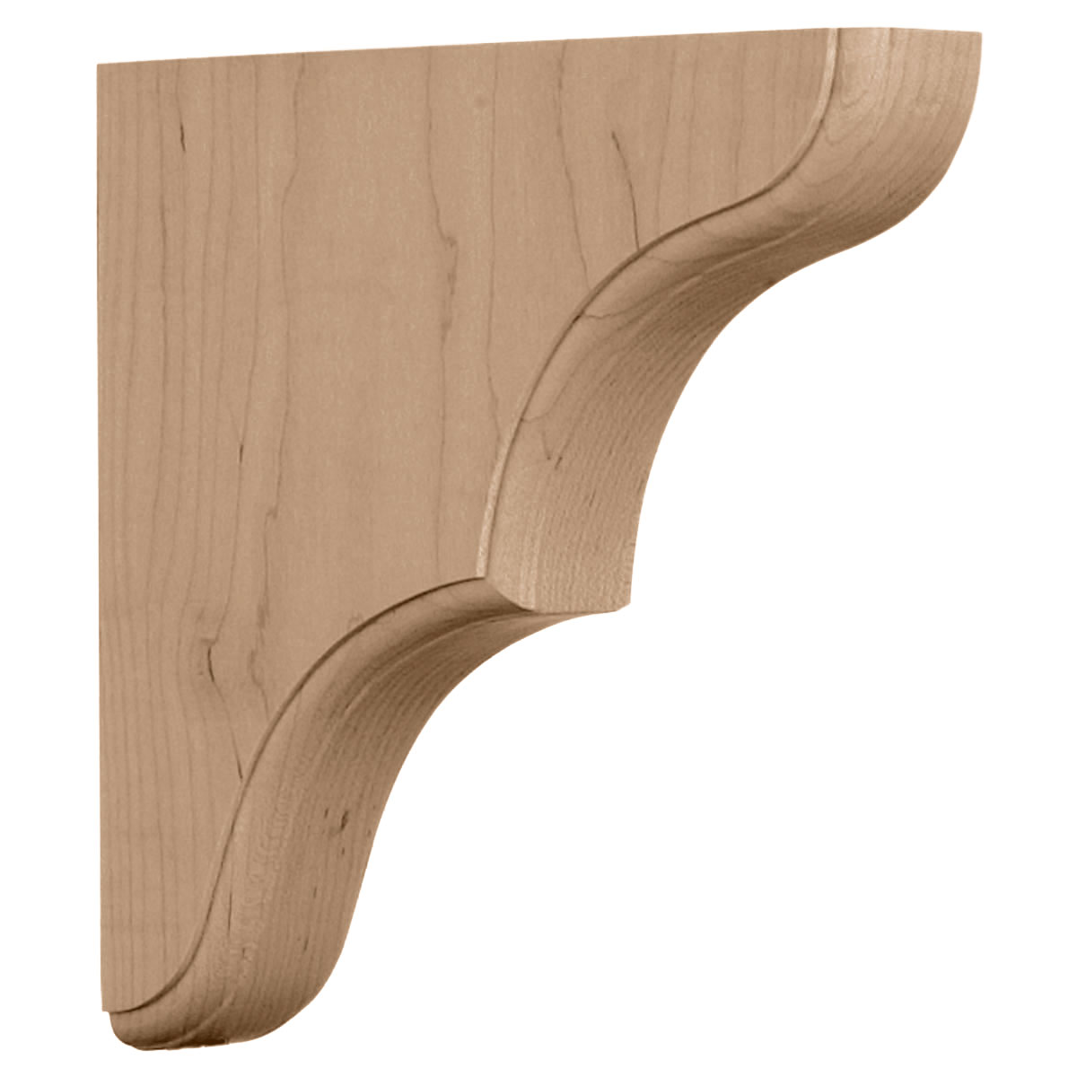 1-3/4"W x 10"D x 10"H Stratford Wood Bracket