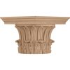 Temple of Winds Wood Capital for a 8" Round Tapered Wood Column