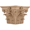 Roman Corinthian Wood Capital for a 13-3/4" Square Non-Tapered Wood Column
