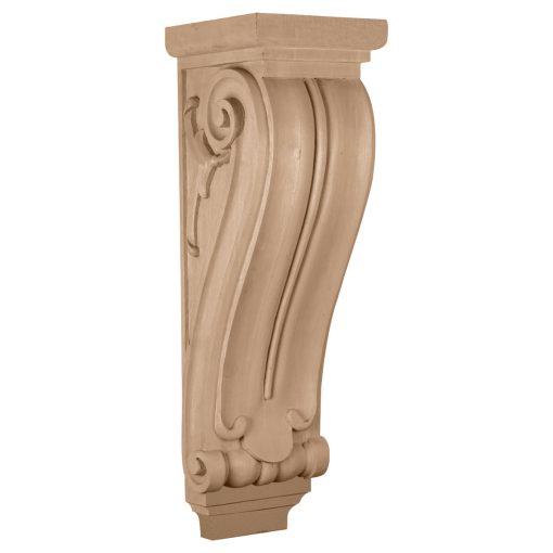 10-1/2"W x 10-1/2"D x 34"H Jumbo Classical Wood Corbel