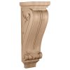 7"W x 8"D x 22"H Large Classical Wood Corbel