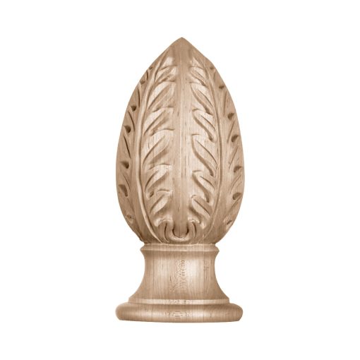 4-1/2"W x 9-1/2"H Acanthus Leaf Finial