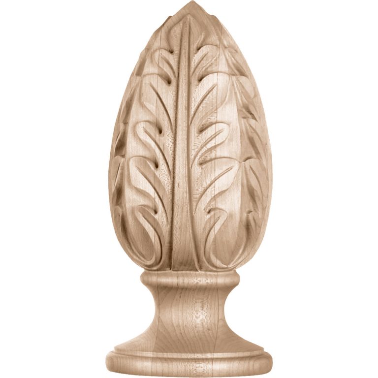 5"W x 11"H Acanthus Leaf Finial