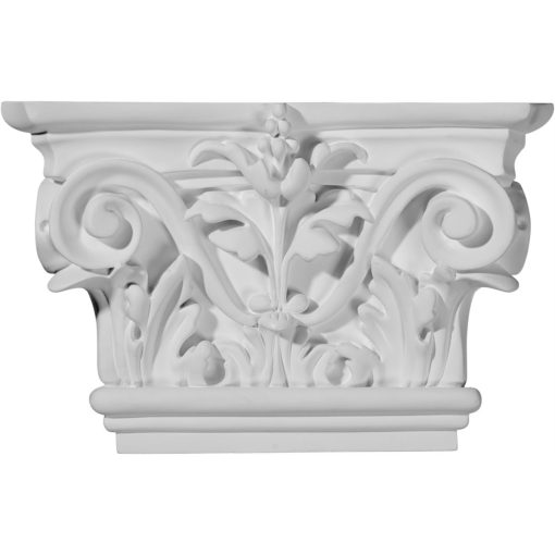 CAP08X05X02AC 8-5/8"W x 5-1/2"H Acanthus Leaf Capital (Fits Pilasters up to 5-1/4"W x 5/8"D)