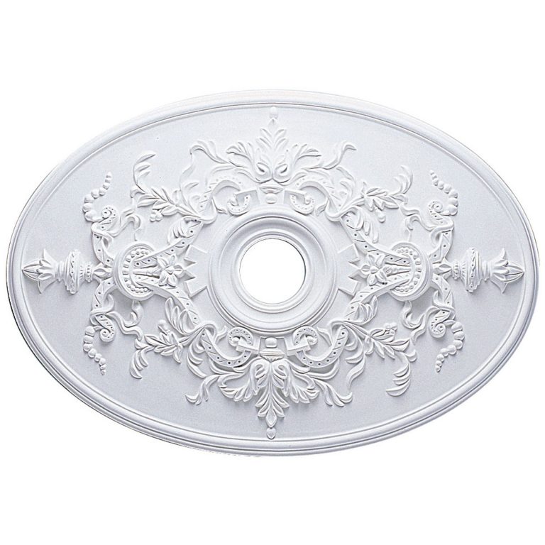 CM21X30AL 21-1/4"W x 30-3/4"H x 1-5/8"P Alexa Ceiling Medallion