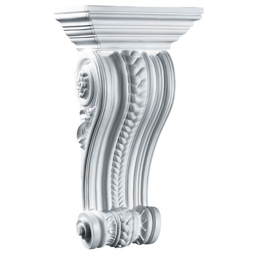 COR09X17X05AL 9-1/2"W x 5-1/2"D x 17-3/8"H Alexandria Rope Center Corbel