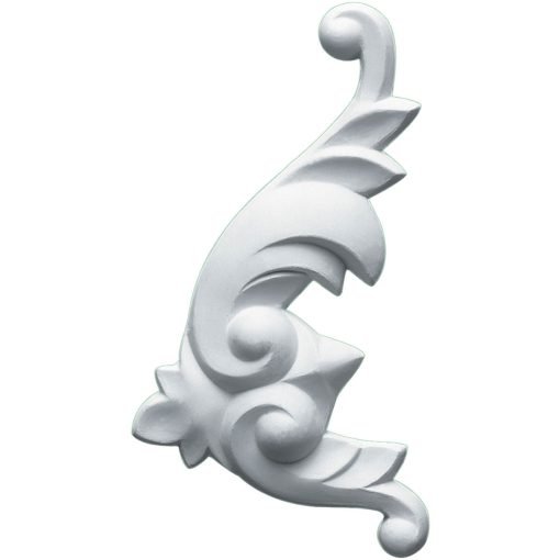 ONL03X05X01AT-L 3"W x 4-7/8"H x 3/4"P Attica Leaf Onlay,Left