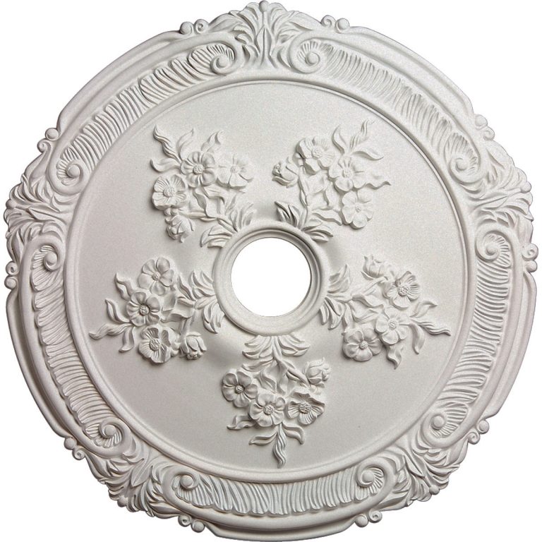 CM26AT 26"OD Attica with Rose Ceiling Medallion (Fits Canopies up to 4-1/2")