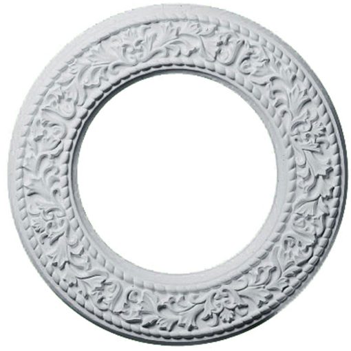 CM13BL 13-3/8"OD x 7-1/2"ID x 3/4"P Blackthorn Ceiling Medallion