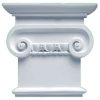 CAP08X07X02CL 8-1/4"W x 7-7/8"H Classic Ionic Capital (Fits Pilasters up to 5-1/4"W x 5/8"D)