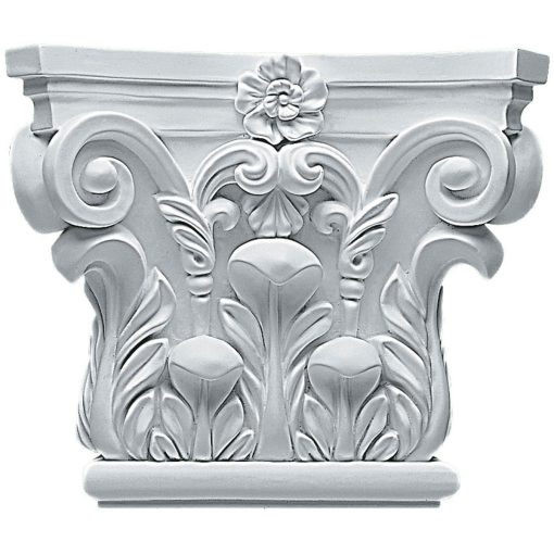 CAP08X07X03RC 8-5/8"W x 7-1/4"H Corinthian Capital (Fits Pilasters up to 5-1/4"W x 5/8"D)