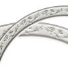 CR25FL 51-1/4"OD x 43-1/4"ID x 4"W x 7/8"P Floral Classic Ceiling Ring (1/4 of complete circle)
