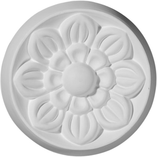 ROS04FL 3-7/8"OD Small Flower Rosette