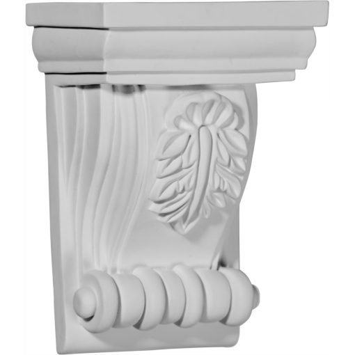 COR06X04X03FO 4-3/4"W x 3-1/8"D x 6-3/4"H Forrest Small Leaf Corbel