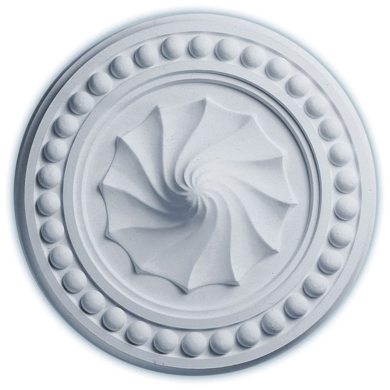 CM15FO 15-3/4"OD x 2"P Foster Shell Ceiling Medallion