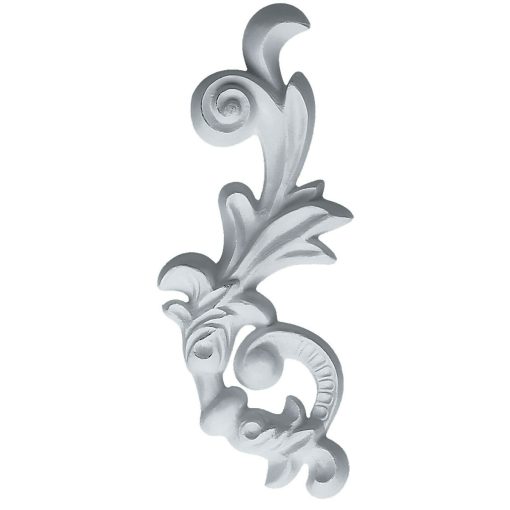 ONL02X06X01HI-L 2-1/2"W x 6-1/4"H x 5/8"P Hillsborough Onlay with Scroll,Left