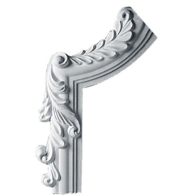 PML07X11HI-L 7"W x 11"H x 3/4"P Hillsborough Panel Molding Corner,Left