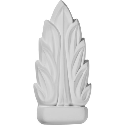 ONL03X02X01ME 3-7/8"W x 2"H x 5/8"P Medway Simple Leaf Onlay