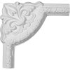 PML09X09MI-1 9-1/2"W x 9-1/2"H x 1"P Milton Arrow Panel Molding Corner