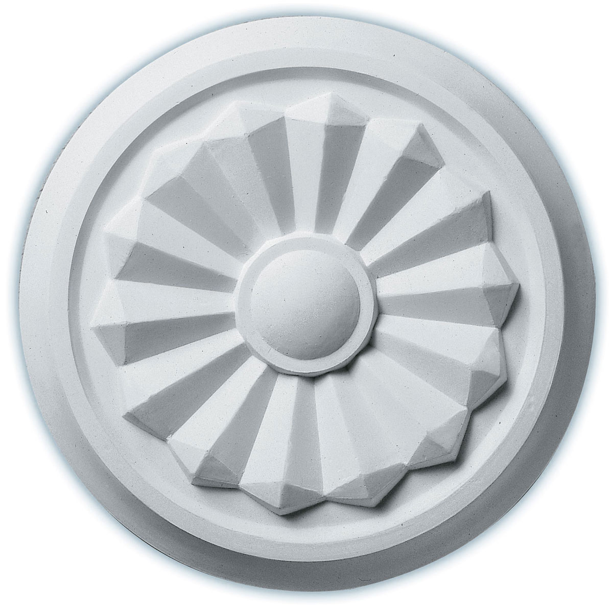 CM07OL 7-7/8"OD x 1-1/8"P Olivia Ceiling Medallion