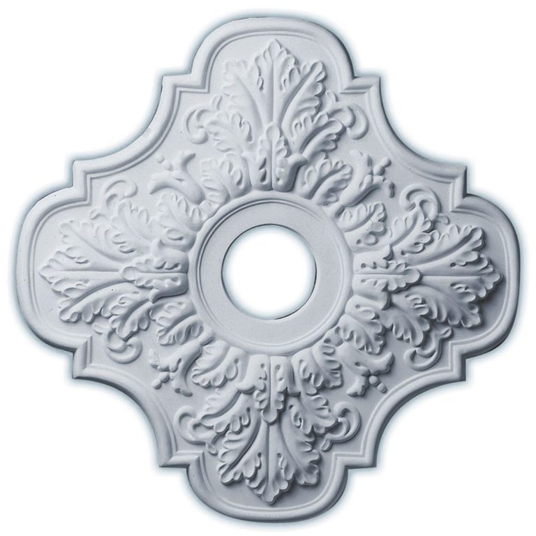 CM17PE 17-3/4"OD x 3-1/8"ID x 1"P Peralta Ceiling Medallion