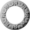CM12RI 12-1/4"OD x 7-1/2"ID x 7/8"P Ribbon with Bow Ceiling Medallion