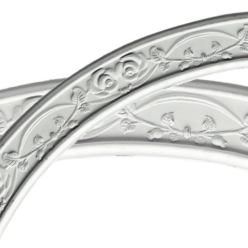 CR32RO 64"OD x 57-1/2"ID x 3-1/4"W x 7/8"P Rose Ceiling Ring (1/4 of complete circle)