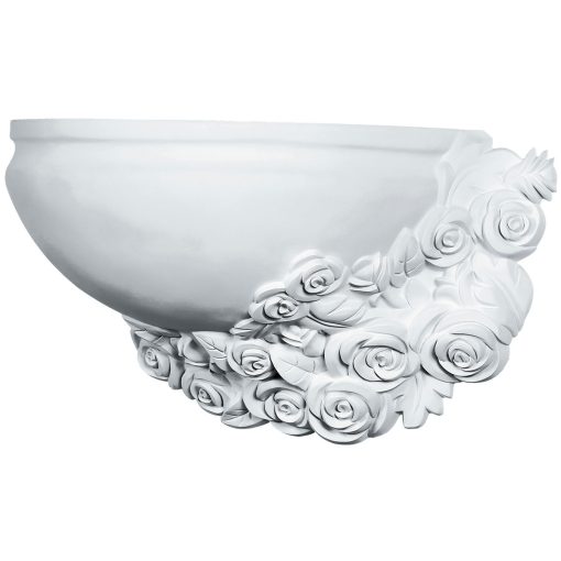 SCO17X10X08RO-R 17-3/4"W x 10-1/4"H x 8-1/4"P Rose Right Wall Sconce