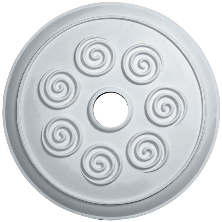 CM25SP 25-1/4"OD x 4"ID Spiral Ceiling Medallion