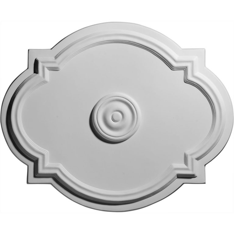 CM21WA 21-1/4"W x 17-3/8"H x 7/8"ID x 1"P Waltz Ceiling Medallion