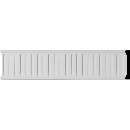 CHA03X01NE 3-5/8"H x 1/2"P,95-3/4"L,Nevio Chair Rail
