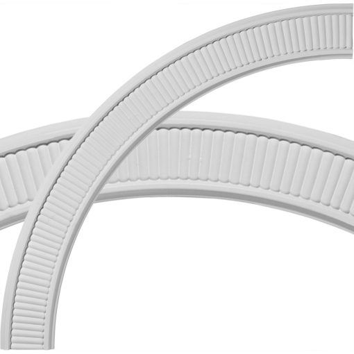 CR39NE 39-1/2"OD x 33-1/4"ID x 3-1/8"W x 5/8"P Nevio Ceiling Ring (1/4 of complete circle)