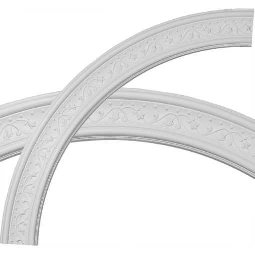CR51MA 51"OD x 43"ID x 4"W x 7/8"P Marcella Ceiling Ring (1/4 of complete circle)