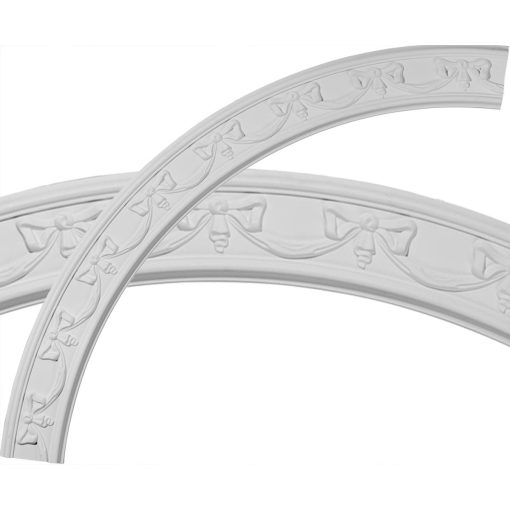 CR67FE 63"OD x 54-1/4"ID x 4-3/8"W x 3/4"P Federal Ceiling Ring (1/4 of complete circle)