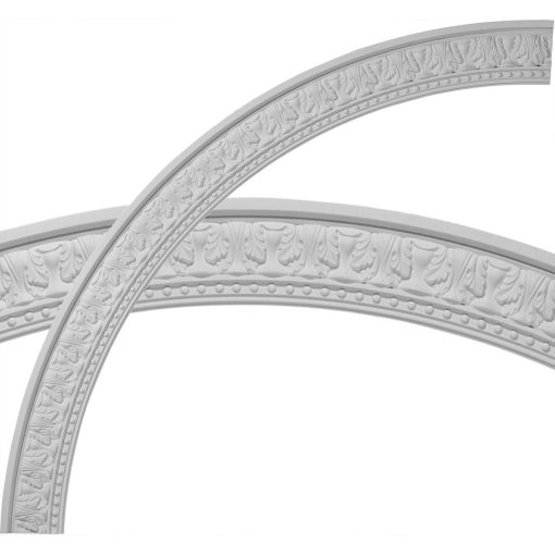 CR70PM 71-1/4"OD x 62-3/4"ID x 4-1/4"W x 1-3/8"P Palmetto Ceiling Ring (1/4 of complete circle)