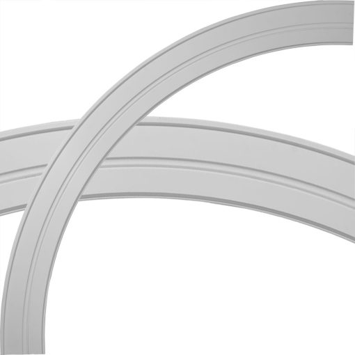 CR78MI 84-3/4"OD x 74-1/4"ID x 5-1/4"W x 1"P Milton Ceiling Ring (1/4 of complete circle)