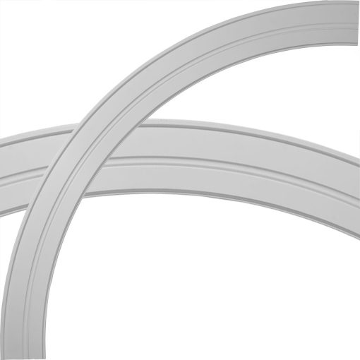CR86LE 87-1/2"OD x 79-1/4"ID x 4-1/8"W x 1-1/2"P Legacy Ceiling Ring (1/4 of complete circle)