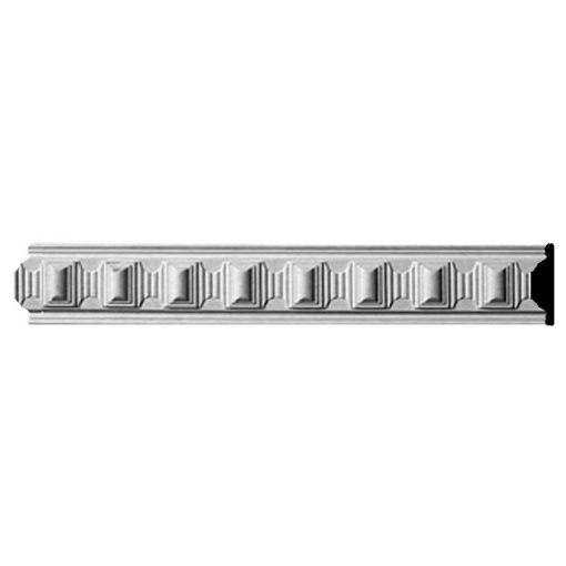 CHA02X01CI 2-3/8"H x 5/8"P,96"L,(1-7/8" Repeat),Carrillo Chair Rail