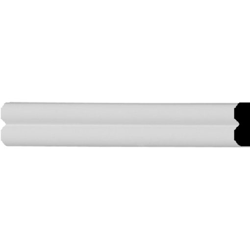 CHA01X00EM -3/4"H x 3/8"P x 96"L Emery Smooth Chair Rail