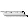 MLD03X03X04DT 3"H x 3"P x 4-1/4"F x 94-1/2"L,(3" Repeat),Dentil Crown Molding