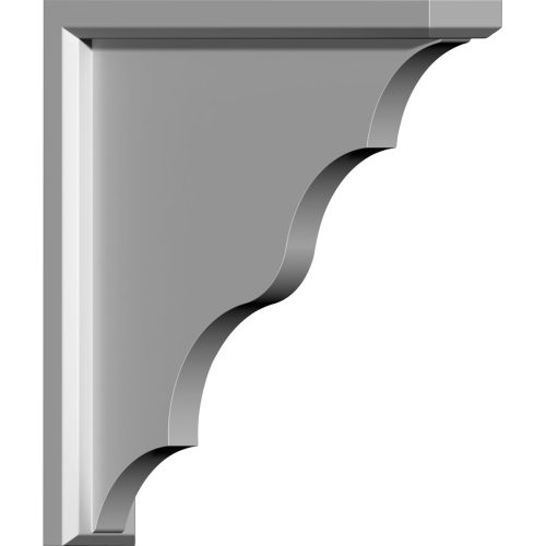 BKT03X15X19TR 3-1/2"W x 15"D x 19"H Traditional Bracket