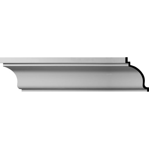 MLD09X12X14CL 9"H x 11-3/4"P x 14-1/4"F x 96"L Claremont Smooth Crown Molding