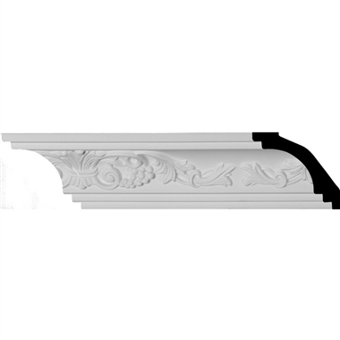 MLD02X02X03QU 2-1/2"H x 2-7/8"P x 3-7/8"F x 94-1/2"L Quentin Crown Molding